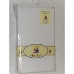 Angel Kids Cot Sheets (Flannelette)-White (2 Pack)