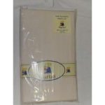 Angel Kids Cot Sheets (Flannelette)-Cream (2 Pack)