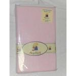 Angel Kids Cot Sheets (Flannelette)-Pink (2 Pack)