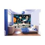 Walltastic 3D CLASSIC Kids Wallpaper-Space Adventure