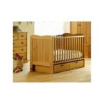 Saplings Glideaway Cot Bed WITH DRAWERS-Country Pine