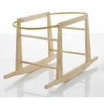 My Child Wooden Rocking Moses Basket Stand-Pine