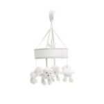 Obaby ‘B is for Bear’ Musical Cot Mobile-White (New)