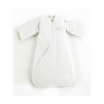 Purflo SleepSac With Sleeves-White (Tog 1 / 70 cm / 3 to 9 Months)