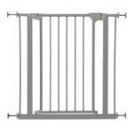 Hauck Trigger Lock Safety Gate-Silver (76-83 cms) (New)
