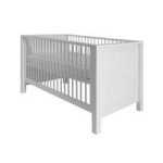 Europe Baby Como Cot Bed-White