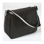 Tippitoes City Leather Look Changing Bag-Black