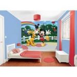 Walltastic 3D LICENSED Kids Wallpaper-Disney Mickey Mouse Clubhouse (NEW)